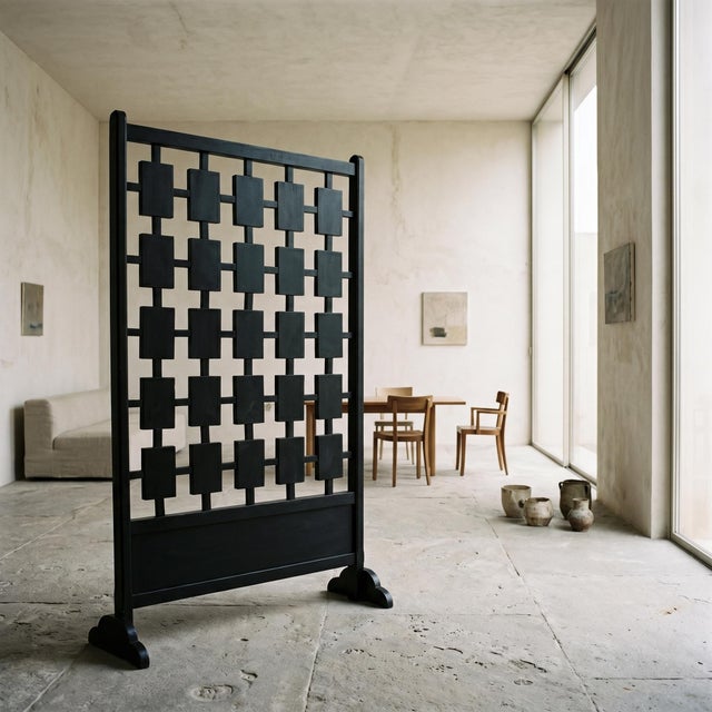 Vintage Spanish Folding Screen, 1950s For Sale - Image 6 of 11