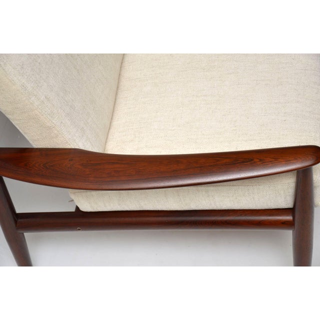 Brown Vintage Danish Sofas by Grete Jalk for France and Son, 1960, Set of 2 For Sale - Image 8 of 12