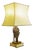 Mid-Century Pyrite Stone Table Lamp For Sale