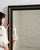 A mirror whose dark wood frame with gilt inner banding, large gives it real character at first glance. Dating to 1900s and...