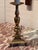 18th Century French Brass Altar Sticks Converted to Lamps - Pair For Sale - Image 6 of 12
