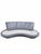 Mid-Century Modern MCM Attributed to Adrian Pearsall Kidney Shape Cloud Sofa Newly Reupholstered For Sale - Image 3 of 12