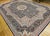 Black Antique Oversized Persian Kerman Lavar Rug, Hand-Knotted Wool, Millefleur Floral Pattern, Navy & Ivory, 10x14 For Sale - Image 8 of 17
