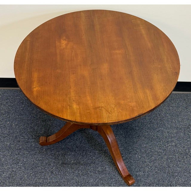 1990s Ethan Allen British Classics Lamp Table Finish 260 For Sale - Image 5 of 9
