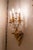 Traditional Pair of Vintage 19th Century Gold Gilt Bronze Lighted Wall Sconces For Sale - Image 3 of 12