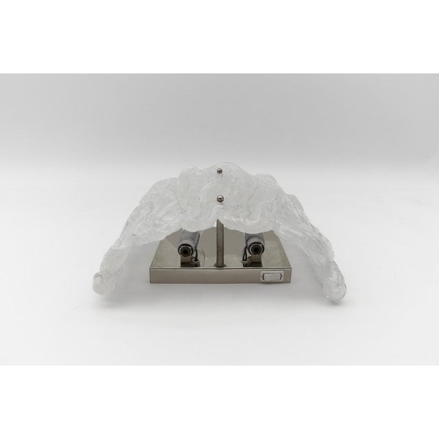 Large Murano Glass Wall Lamp from J.T. Kalmar, 1960s For Sale - Image 11 of 14