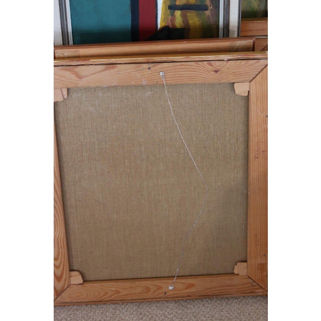 Lennart Andersson, Boats, 1959, Oil on Canvas, Framed For Sale - Image 13 of 18