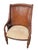 Late 20th Century Set of 4 Marge Carson British Colonial Woven Rattan Armchairs For Sale In Los Angeles - Image 6 of 14
