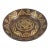 Polish Folk Art Tatra Mountain Wood With Brass Inlay Decorative Dish For Sale