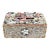 Vintage Shell Encrusted Tissue Box Holder For Sale