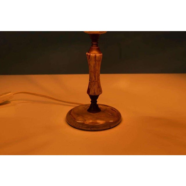 Table Lamp in Onyx & Brass, 1970s For Sale - Image 16 of 17