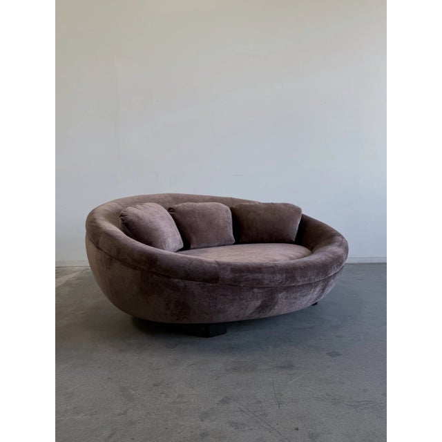 Mid-Century Modern Vintage Ufo Sofa Attributed to Cellini Extra Large For Sale - Image 3 of 14