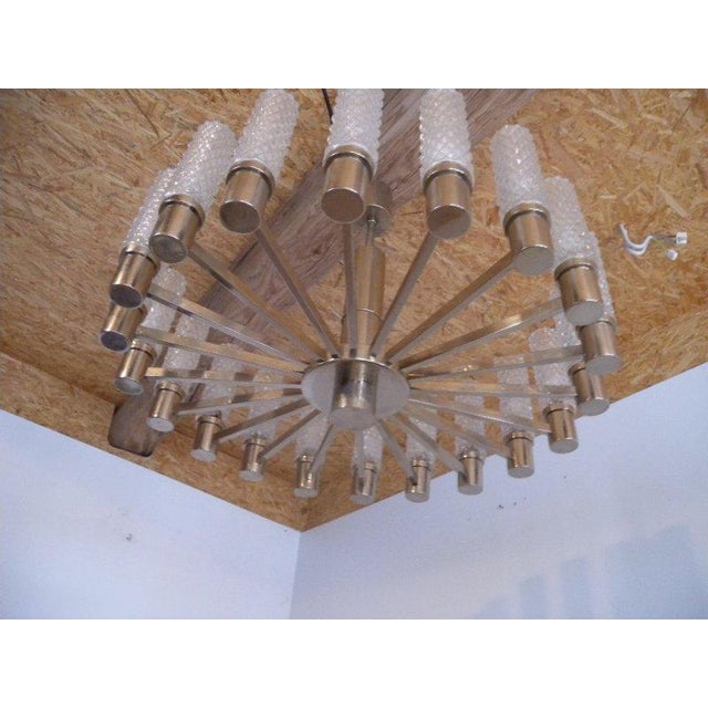 Unique large ceiling lamp, original from the 1960s Ideal for large rooms, shops, restaurants, hotels, etc. Super...