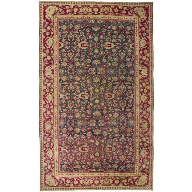 Antique Indian Agra Rug, 08'10 X 14'08 For Sale - Image 10 of 10
