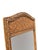 Boho Chic Natural Rattan Wicker Wall Hanging Mirror in Boho Chic Coastal Style For Sale - Image 3 of 4