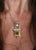 Late 20th Century Artisan Sterling Silver Amber Pearl Pendant Necklace For Sale - Image 14 of 14