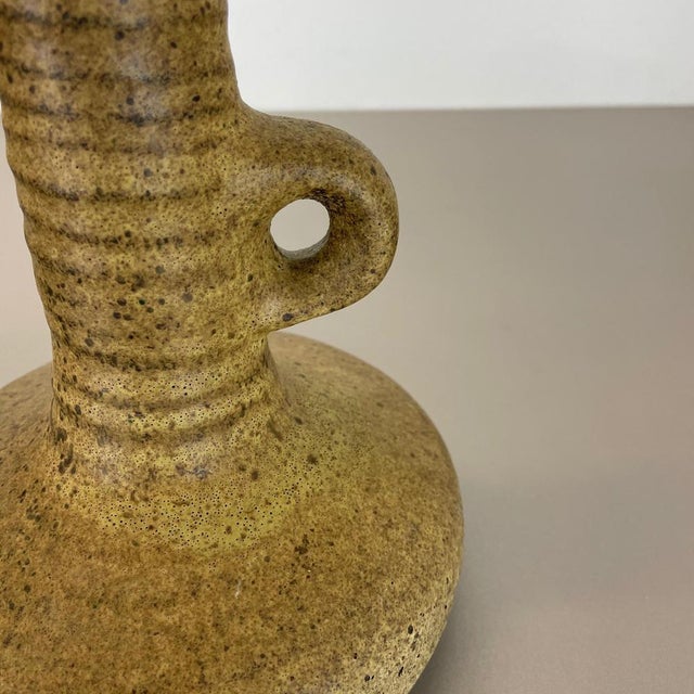 Ceramic Studio Pottery Vases from Vest Keramiek, Netherlands, 1970s, Set of 2 For Sale - Image 12 of 18