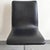 Textile Vintage Swivel Chairs in Black Skirted Leatherette, Brushed Metal and Chrome, 1970s, Set of 4 For Sale - Image 7 of 15