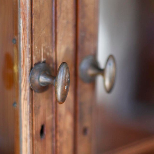 1920s 1920s Pitch Pine Arms Cabinet For Sale - Image 5 of 7