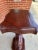 Mahogany Dolphin Pedestal Table Circa 19-C For Sale In Charlotte - Image 6 of 8
