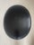 This huge paper Mache oval tray is sealed with a black lacquer and original had a gold gilded detail around the trim. The...