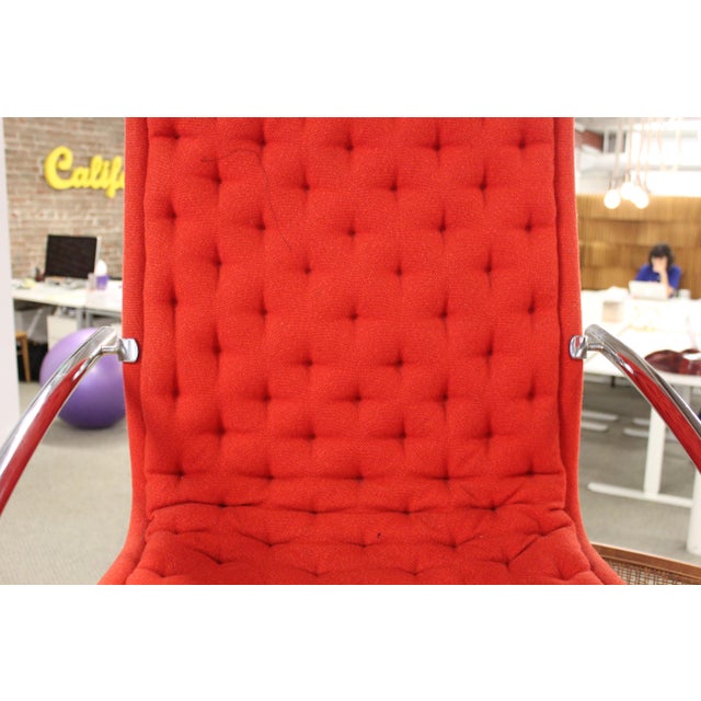 Red Verner Panton 1-2-3 System Lounge Chairs - a Pair For Sale - Image 8 of 9