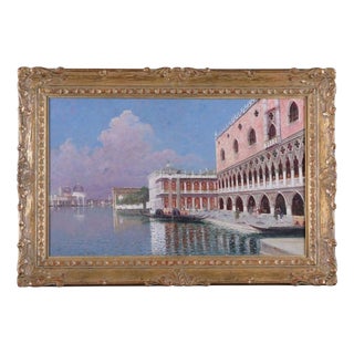 Rafael Senet Y Perez, Venetian View, 1890, Oil on Canvas For Sale