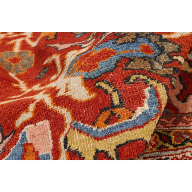Late 19th Century Persian Sultanabad Rug, 14'05 X 21'00 For Sale In Dallas - Image 6 of 10