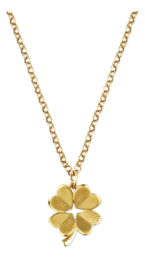 Small Luck and Love Clover Necklace
