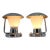 Silver Bauhaus Chrome & Glass Table Lamps, 1930s, Set of 2 For Sale - Image 8 of 8