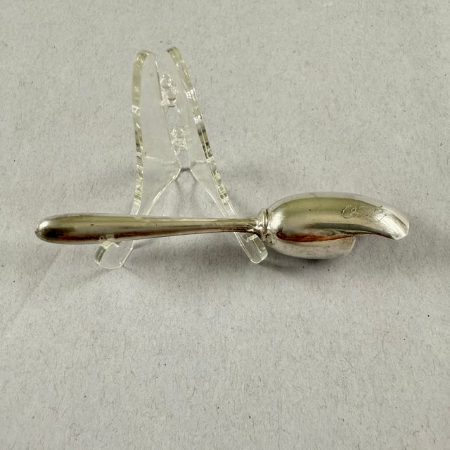 Estate Sterling Silver Sugar and Spice Toast Dusting Spoon For Sale - Image 9 of 10