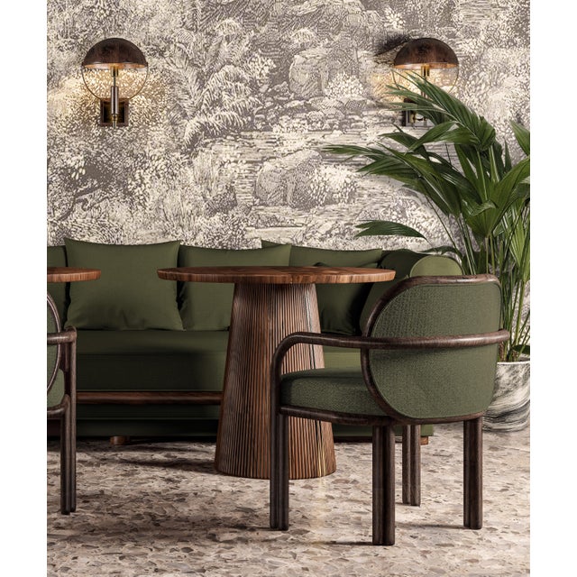 Wood Henry II Dining Table by Wood Tailors Club For Sale - Image 7 of 8