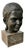 Brown Bust of a Girl with a Ponytail, 1960s, Terracotta For Sale - Image 8 of 8