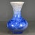 Late 20th Century Chinese Blue Crystalline Glaze Porcelain Vase With Yongzheng Mark For Sale - Image 5 of 9