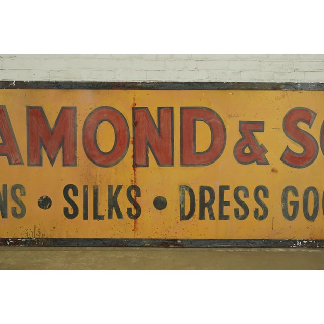 2020s Reclaimed A. Diamond & Sons Aluminum Movie Prop Sign For Sale - Image 5 of 10