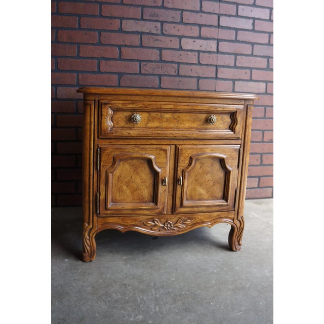 Late 20th Century Drexel Heritage Cabernet Collection Nightstand For Sale - Image 5 of 5