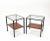 Italian Iron, Glass & Wood Coffee Table, 1960s, Set of 2 For Sale - Image 12 of 18
