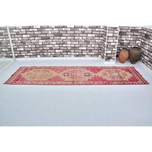 Handmade wool carpet in Turkish Anatolia , Vintage Oushak Rug,Turkish Vintage Anatolian Rug, Handmade wool Rug . One Of...