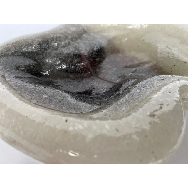 Mid 20th Century Vintage Mid Century Modern Ameba Glass Catchall or Ashtray For Sale - Image 5 of 6