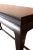 2010s Black Plywood Cabriole Console Table For Sale - Image 5 of 6