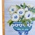 Artist: Tatiana Duperault Medium: Oil, Acrylic on canvas Framed Size: 13” W x 13” H Style: Botanical, minimalist, modern...