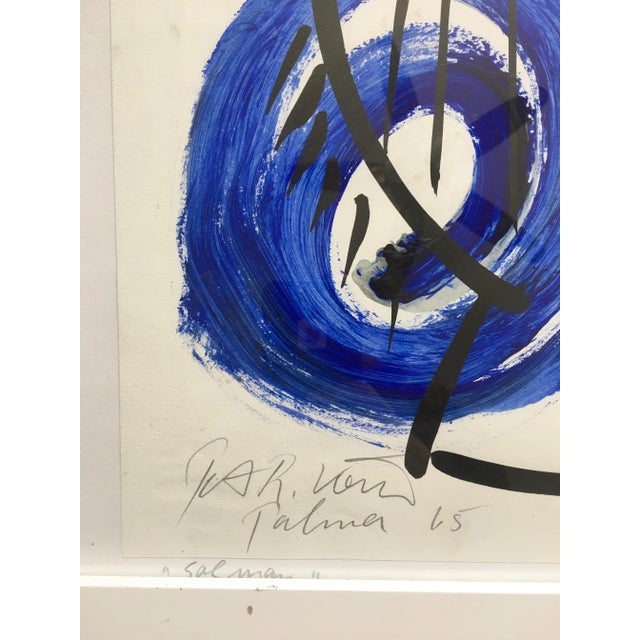 Abstract “Salmon”, Peter Keil, 1965 For Sale - Image 3 of 7