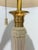 Lenox 1980s Lenox for Quoizel Ivory Porcelain & Satin Brass Neoclassical Table Lamp, 38.5"h ✨ For Sale - Image 4 of 10