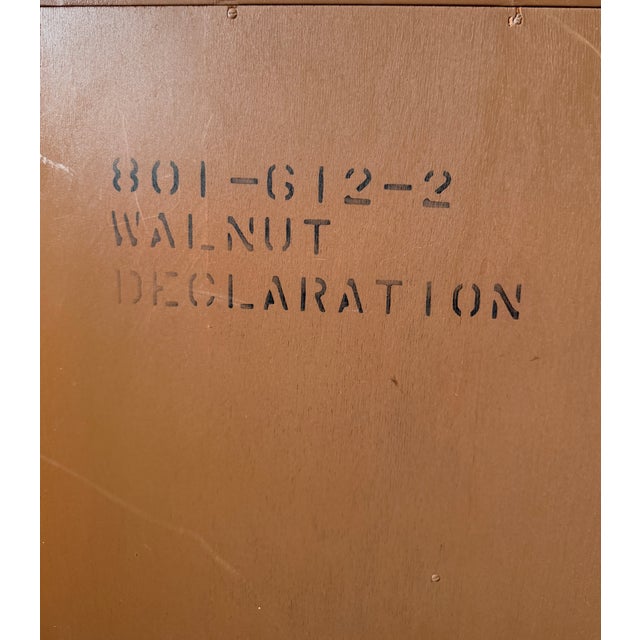 1960s Mid Century Modern Walnut Kipp Stewart for Drexel Declaration Nightstand For Sale - Image 18 of 18
