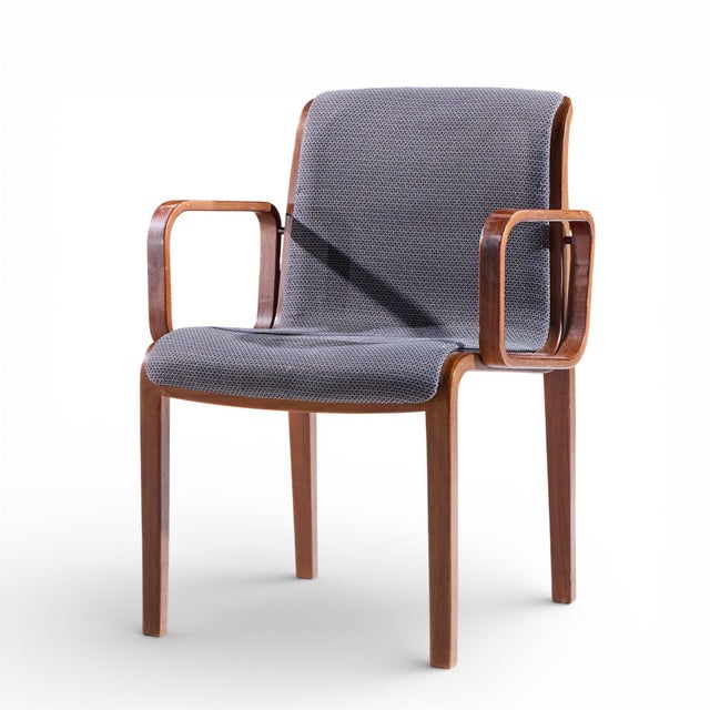 Bill Stephens for Knoll Mid Century Bentwood Dining Chairs - Set of 8 For Sale - Image 12 of 18