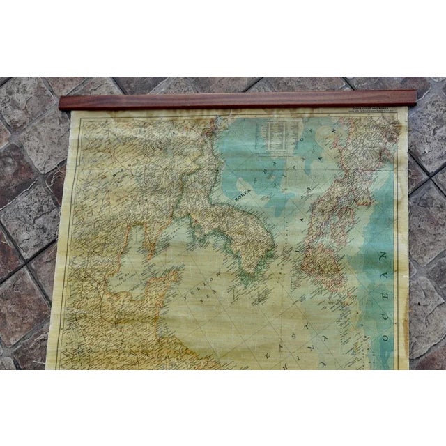 Vintage Korea and China Map, 1953 For Sale - Image 6 of 11