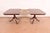 Brown John Widdicomb Georgian Banded Mahogany Double Pedestal Extension Dining Table, Newly Refinished For Sale - Image 8 of 11