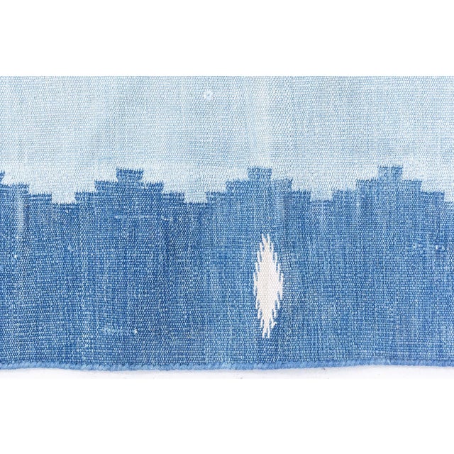 Vintage Indian Dhurrie Rug Doris Leslie Blau Size: 6'5" × 7'9" (195 × 236 cm) This vintage Indian Dhurrie rug is a...