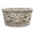 Contemporary Cast Stone Oval Trough Planter For Sale