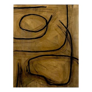 Structure Study I by Murray Duncan, 2026, Abstract Geometric, Mixed Media on Paper For Sale
